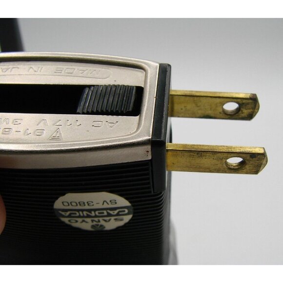 NEW Vintage Sanyo Cadnica SV-3800 Electric Shaver Rechargeable Black Case Works - Picture 11 of 13